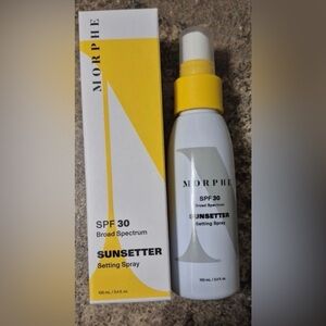 Morphe SPF 30 Broad Spectrum Spray - Yellow and White